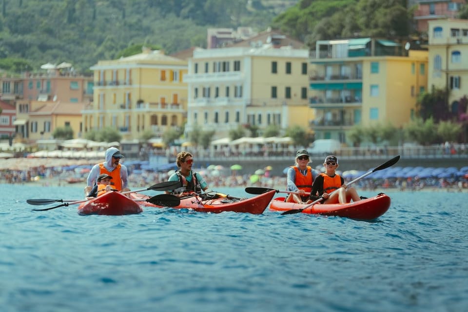 From Monterosso to Vernazza: Guided Cinque Terre Kayak Tour - The 4 km coast run: coves, cliffs, and where your attention goes