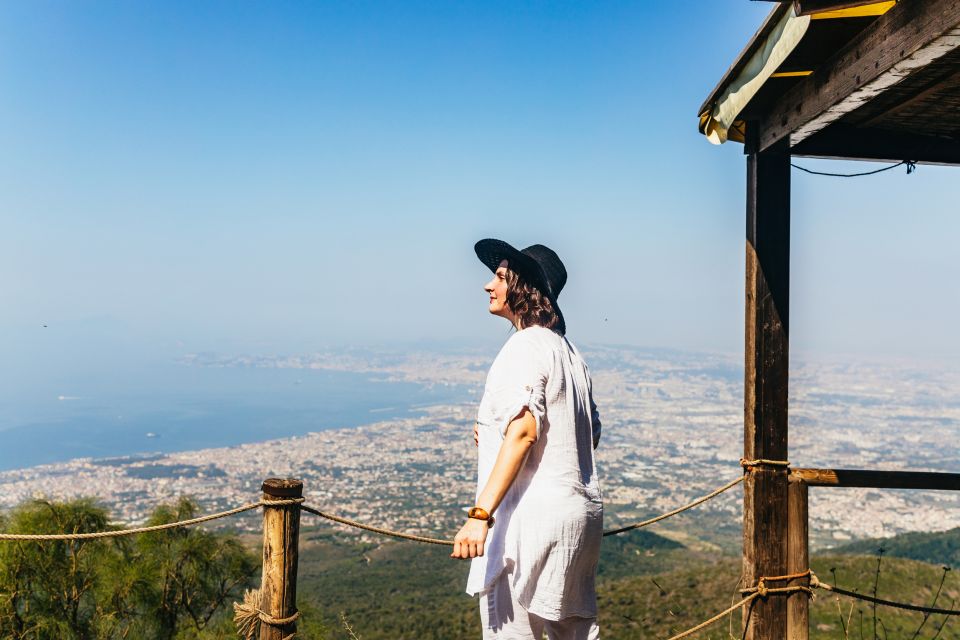 From Naples: All-Inclusive Mount Vesuvius Half-Day Tour - The walk through Vesuvius National Park: from 1,000m up to the rim at 1,200m