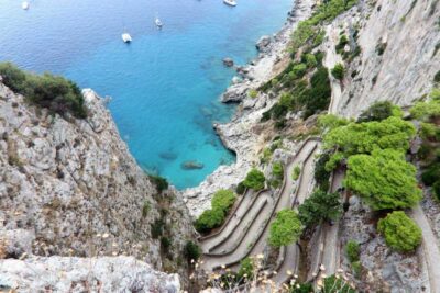 From Naples: Blue Grotto, Capri, and Anacapri Group Tour - Getting started: Caffè Beverello to Marina Grande by fast ferry