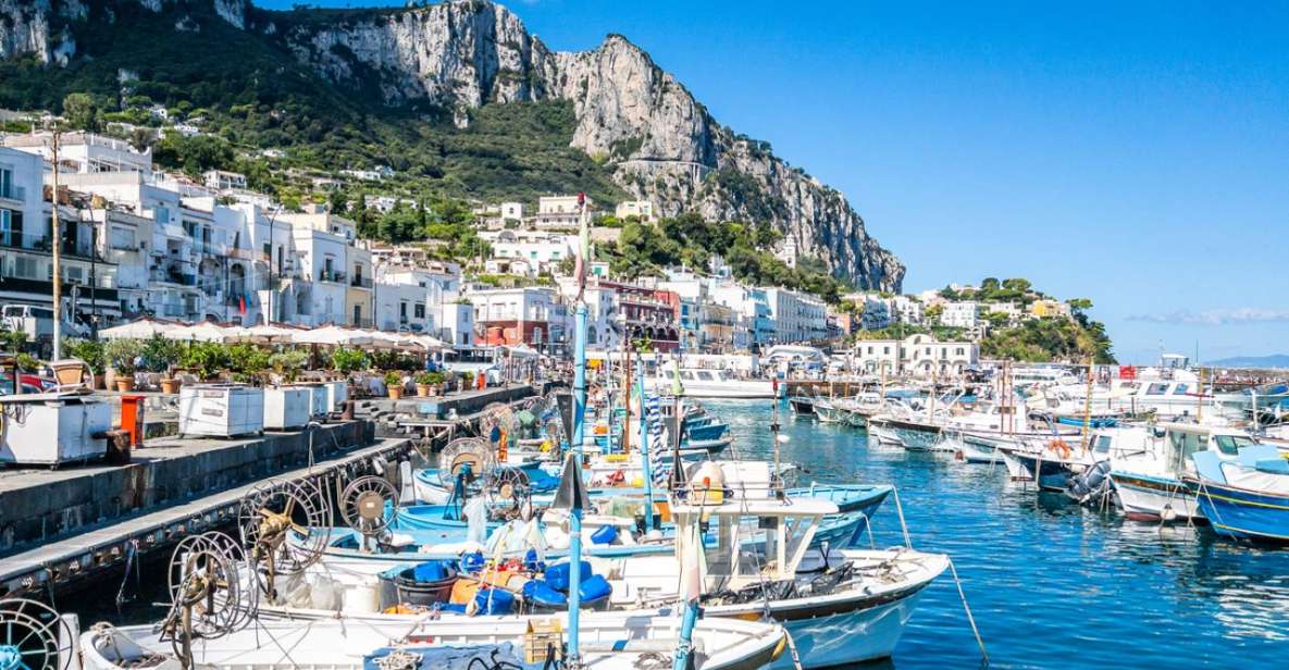 From Naples: Capri, Anacapri, and Blue Grotto Full-Day Trip - Capri Island Transport: Shuttle Bus Stops, Not Random Wandering