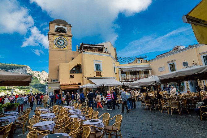From Naples: Capri and Anacapri Small Group Tour + Ferry - Getting There: Hydrofoil Ferry + On-Island Transport, Done for You