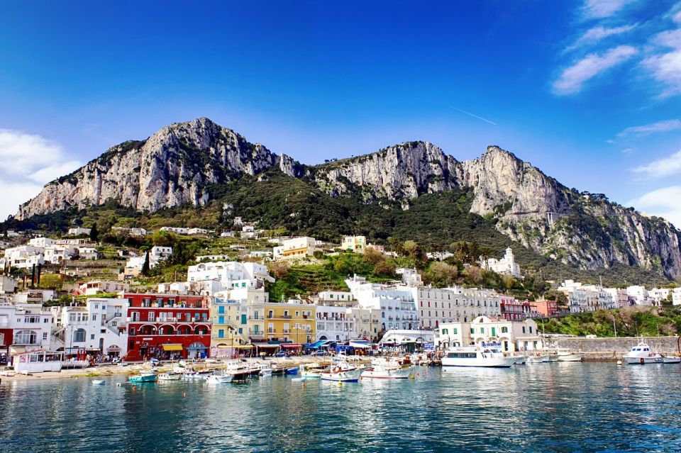 From Naples: Capri Day Trip with Lunch - The Gardens of Augustus walk: where the Faraglioni photos happen