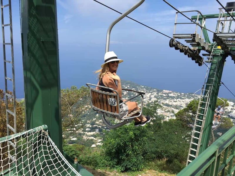 From Naples: Explore Capri with Chairlift Experience - Capri Town and La Piazzetta: Walk the Lanes, Then Breathe