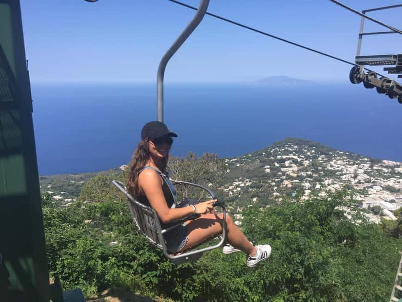 From Naples: Explore Capri with Chairlift Experience - Chairlift to Monte Solaro: Capri’s Best View Time