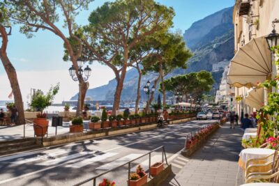 From Naples: Ferry to Amalfi and Positano - Two hydrofoil choices: Tour 1 vs Tour 2 timings