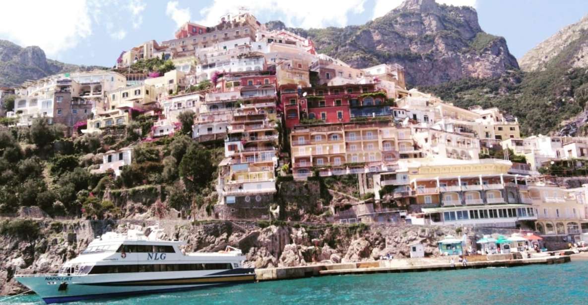 From Naples: Ferry to Amalfi and Positano - Positano free time: beach breaks, artisan shops, and terrace views