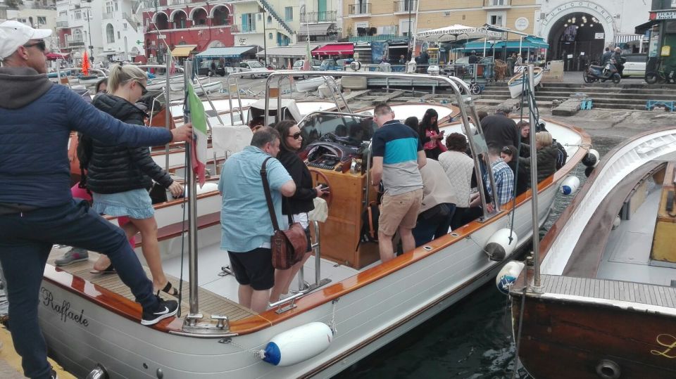 From Naples: Full-Day Capri Island and Blue Grotto Tour - If the grotto can’t be accessed: Faraglioni and land-based Plan B