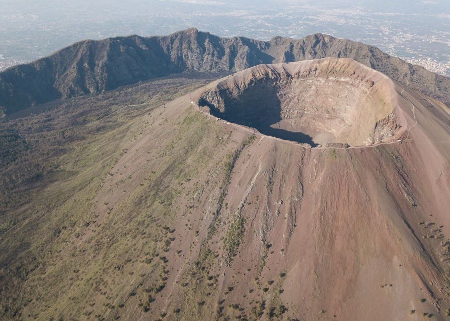 From Naples: Herculaneum, Mount Vesuvius & Pompeii Day Trip - Mount Vesuvius crater walk: rim views and a little weather reality