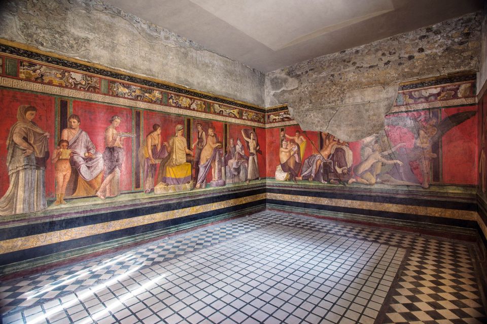 From Naples: Herculaneum, Mount Vesuvius & Pompeii Day Trip - Pickup points, minibus comfort, and what the host adds on the ride