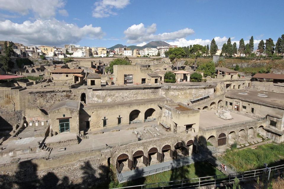 From Naples: Pompeii and Herculaneum Tour with Lunch - Pompeii in Two Hours: Theater, Baths, Necropolis, and Big Houses