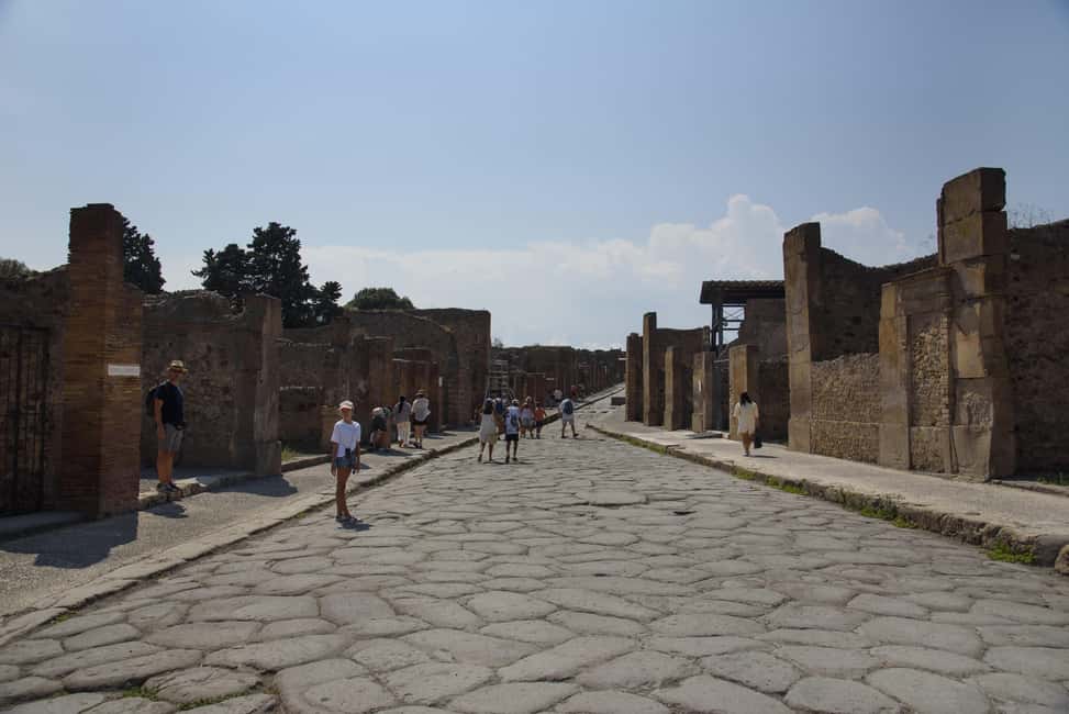 From Naples: Pompeii and Vesuvius Guided Day Trip with Lunch - Foro Civile di Pompei and the City’s Public Spaces