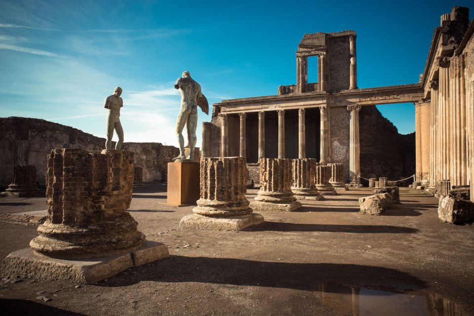 From Naples: Pompeii and Wine Tasting Tour with Lunch - Walking vineyards and touring a working winery