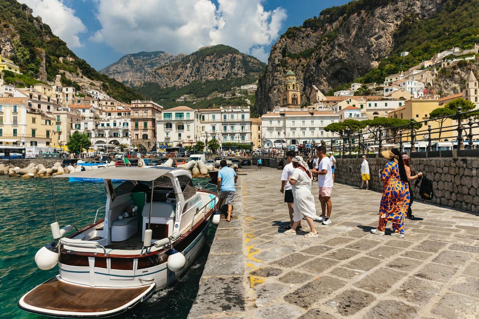 From Naples: Positano and Amalfi Boat Tour with Drinks - Drinks and snacks onboard: good value, not just a token