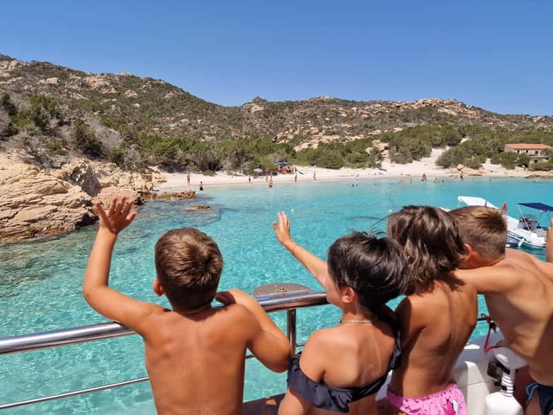 From Palau: 4 stops boat tour to La Maddalena archipelago - Palau to La Maddalena by boat: the big picture