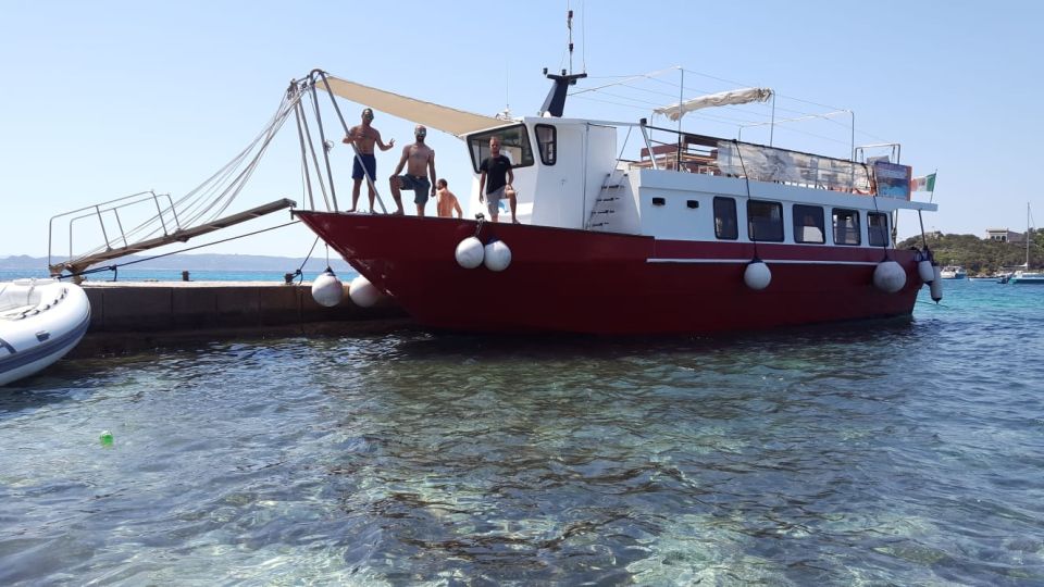 From Palau: La Maddalena Archipelago Boat Tour with Pasta - Spargi and Cala Corsara: swimming with famous rock formations nearby