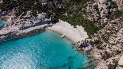 From Palau or La Maddalena: Archipelago Sailing Ship Tour - Budelli and Spiaggia Rosa: pink sand views without the hassle
