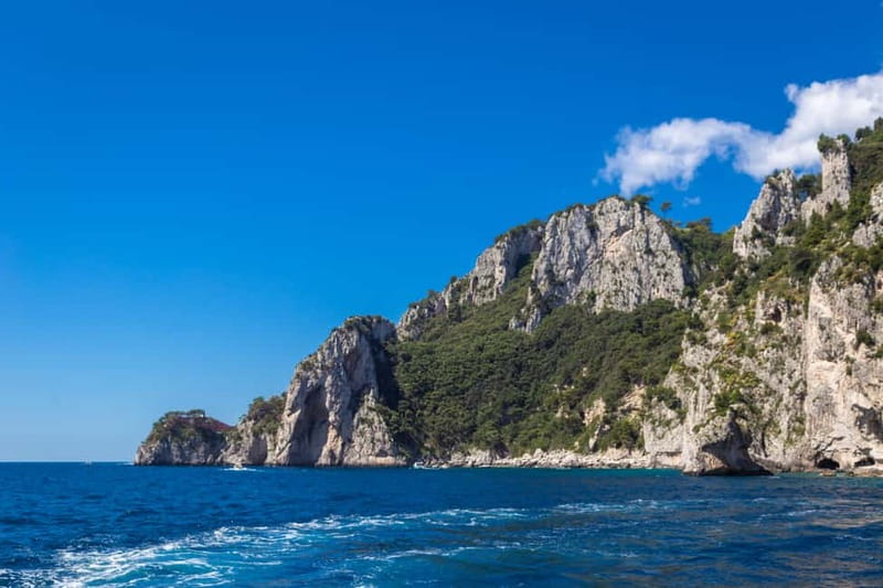 From Pompeii/Castellammare/Vico Equense: Capri Day Cruise - Anacapri Time: Chairlift to Mount Solaro