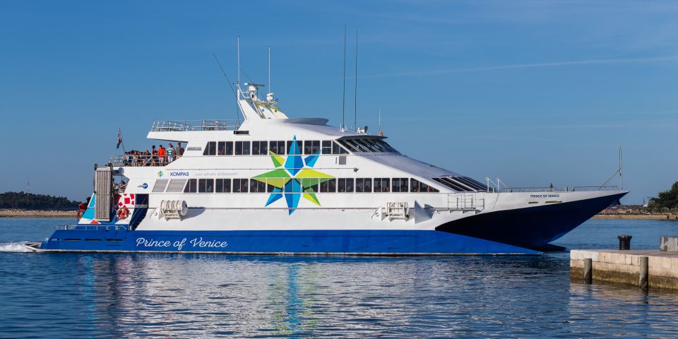 From Porec: Venice Catamaran Crossing One-Way or Round-Trip - A High-Speed Hop That Turns a Day Trip Into Real Time