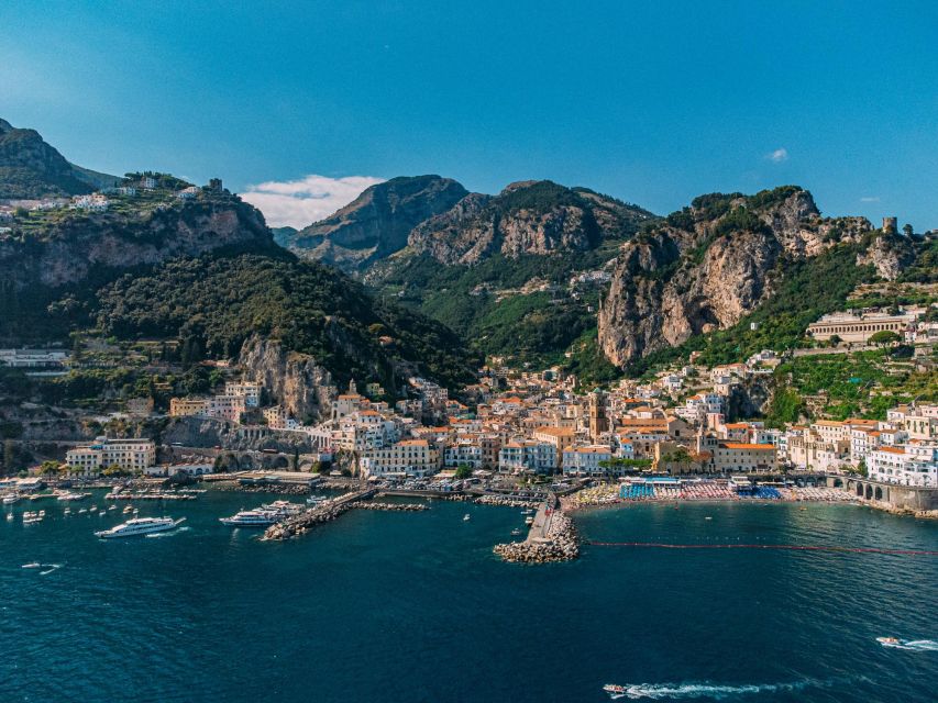 From Positano: Amalfi Coast Boat Tour with Swimming Stop - Lunch in Praiano: the La Gavitella option (seasonal) and what it changes