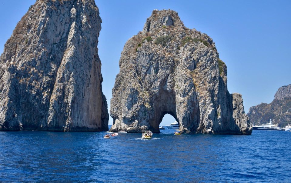 From Positano: Day trip to Capri - Group Tour by boat - Swimming with salt air: the breaks that make the day feel like a vacation