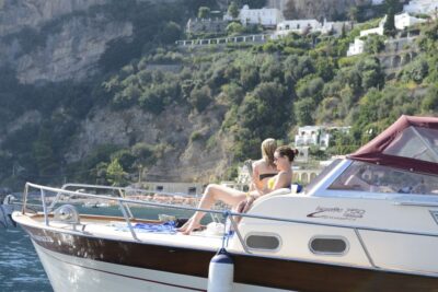 From Positano: Sorrento Coast & Capri Full-Day Trip by Boat - Sorrento coastline cruise: Marina Grande, Roman ruins, and a waterfall