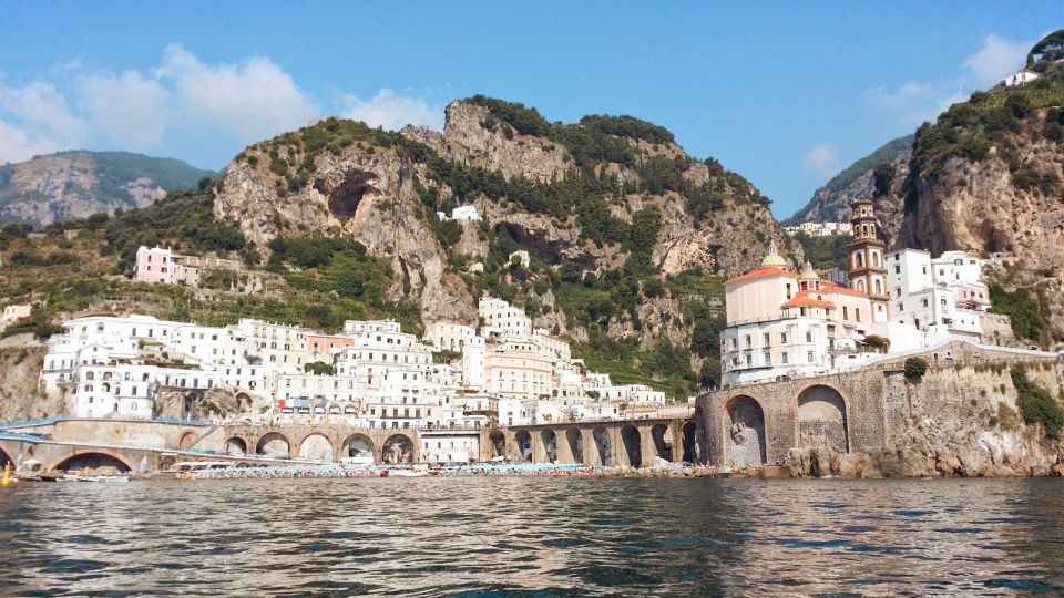 From Praiano or Positano: Full-Day Boat Tour to Amalfi Coast - Stop One: Fiordo di Furore and the Best Kind of Break