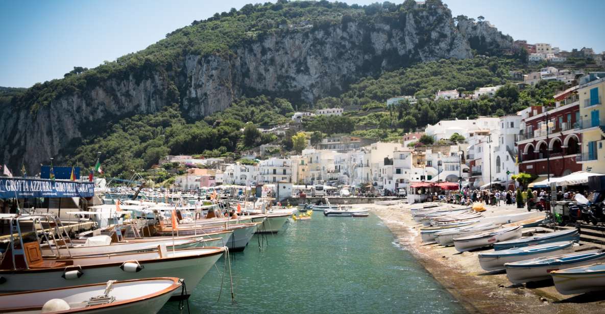 From Rome: Capri Island Day Trip - 7 AM start at the Flaminio side of Villa Borghese
