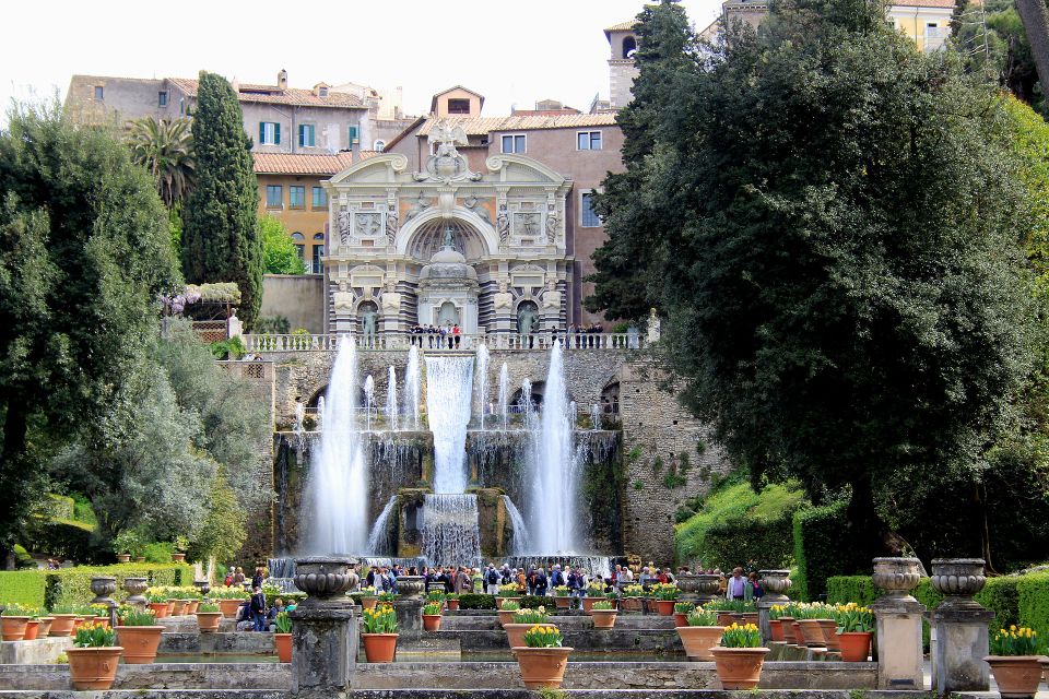 From Rome: Hadrian's Villa & Villa d'Este Day Trip & Lunch - Quick hits before you go