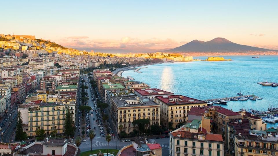 From Rome: Pompeii and Naples Day Trip by High-Speed Train - Naples walking tour plus Posillipo views: a quick, practical city sampler