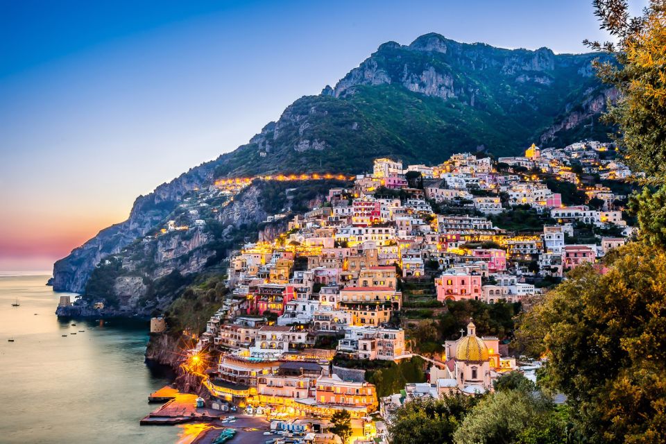 From Rome: Pompeii, Positano and Amalfi Full-Day Tour - Positano: photos, shopping, and breathing room by the sea