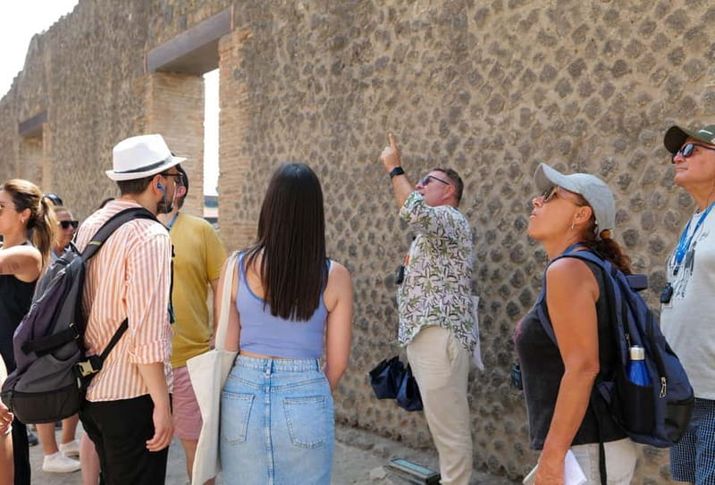 From Rome: Pompeii Ruins Tour with Expert Guide & Fast Train - Skip-the-line entry: helpful, but watch the ID name check