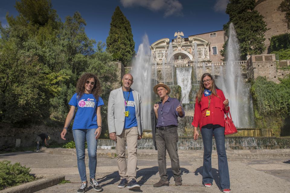From Rome: Villa d'Este and Hadrian's Villa Tour with Lunch - Key things to know before you go