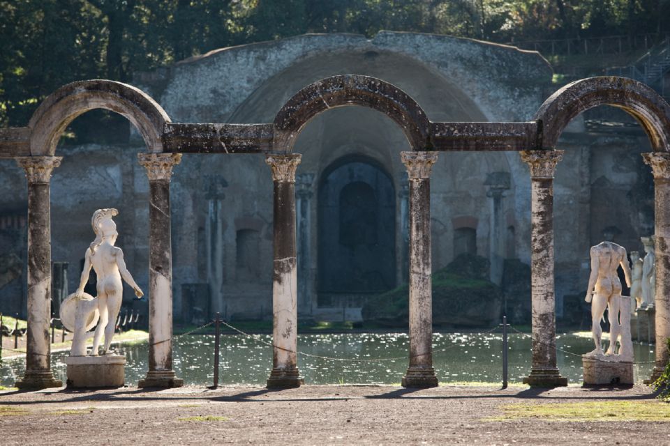 From Rome: Villa d'Este and Hadrian's Villa Tour with Lunch - Tivoli break time: 1.5 hours to regroup