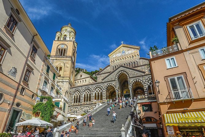 From Salerno: Small Group Amalfi Coast boat tour with stops in Positano & Amalfi - Amalfi stop near the Duomo di Sant Andrea (1 hour)