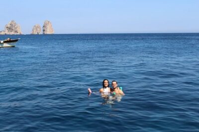From Salerno: Small Group Amalfi Coast boat tour with stops in Positano & Amalfi - Meeting at Molo Manfredi: what the morning feels like