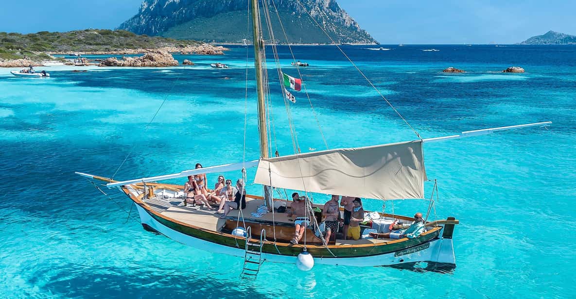 From San Paolo: Tavolara and Molara Island Cruise with Lunch - Vintage sailing comfort from Porto San Paolo
