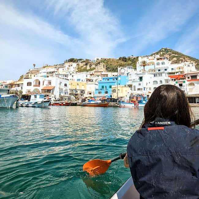 From Sant'Angelo: Ischia Kayak Tour with Italian Aperitif - Pelara Bay: wild coastline, hammock on the sea