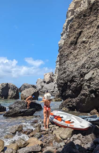 From Sant'Angelo: Ischia Kayak Tour with Italian Aperitif - Borgo di Sant’Angelo stop: a picture-perfect reset