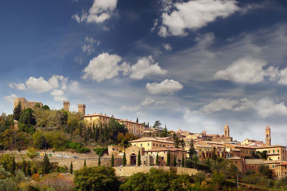 From Siena: Brunello di Montalcino Guided Wine Tour W/ Lunch - Price and value: $203.91 for a day that includes a lot