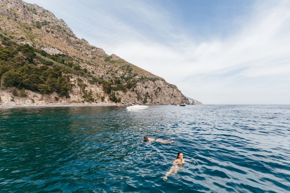 From Sorrento: Amalfi and Positano Full-Day Trip by Boat - Onboard setup: sun decks, light lunch, and snacks that keep you going