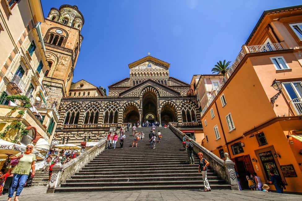 From Sorrento: Amalfi Coast Full-Day Tour - Amalfi for 2 Hours: Duomo di Sant’Andrea and the Seaside Pace