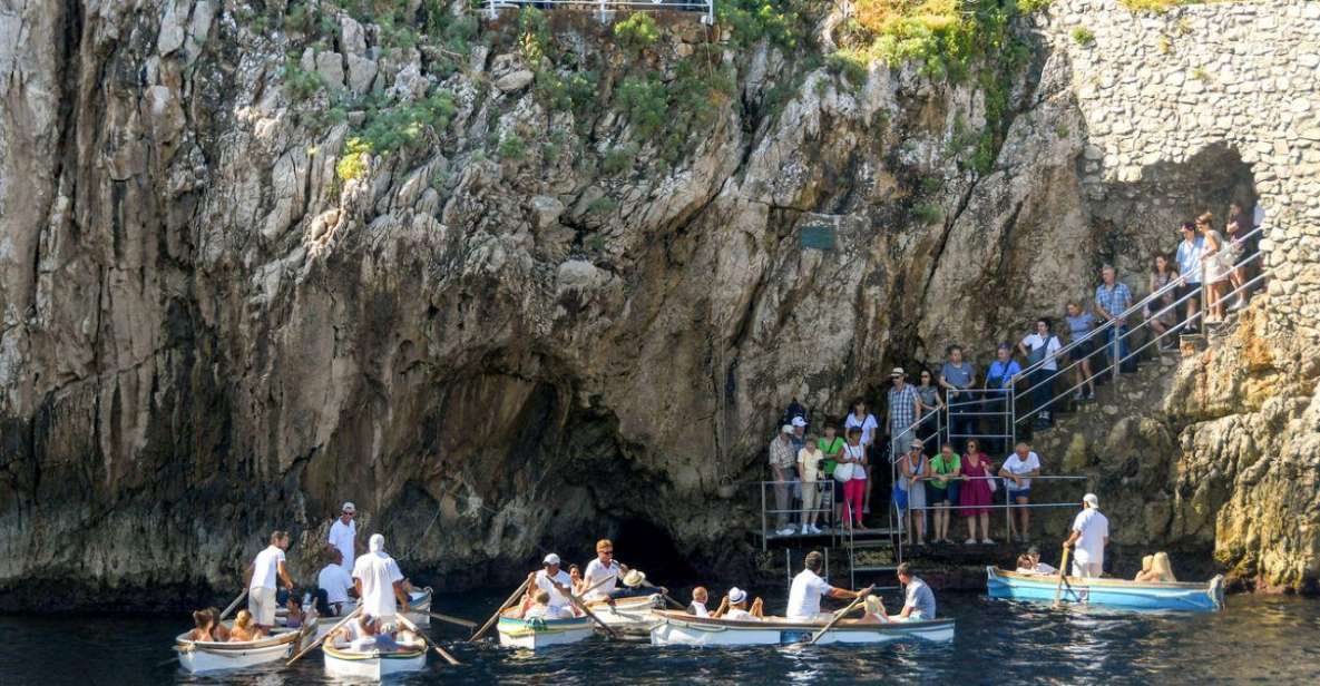 From Sorrento: Capri, Anacapri, & Blue Grotto Full-Day Trip - The island shuttle and guide: efficient sightseeing, less mental load