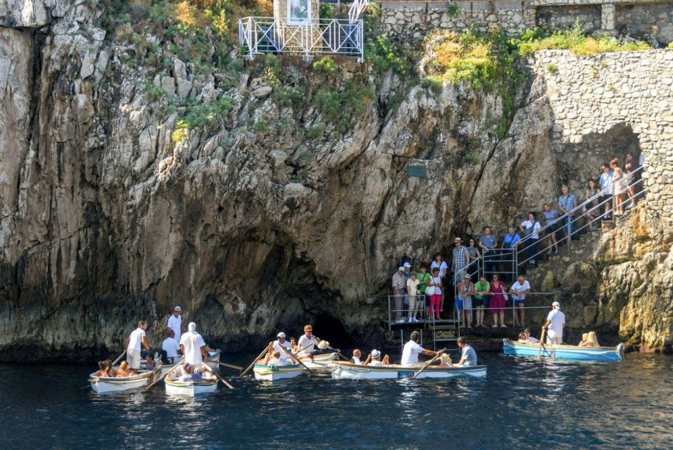 From Sorrento: Capri, Anacapri, & Blue Grotto Full-Day Trip - Ferry start: Sorrento from the water