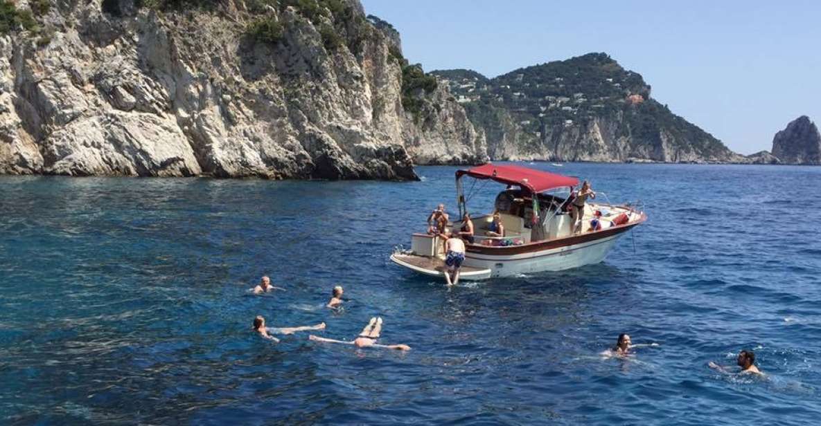 From Sorrento: Capri Guided Boat Tour - Sorrento-to-Capri by boat: how the day is paced