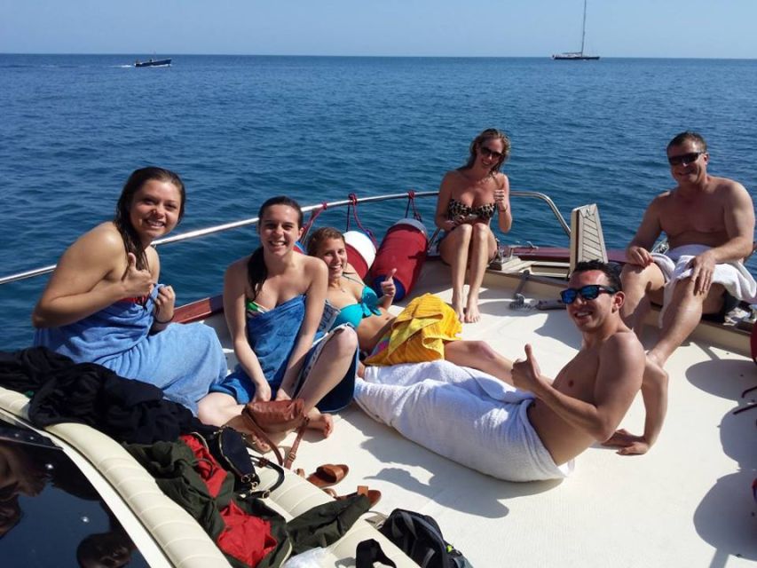 From Sorrento: Capri Guided Boat Tour - Capri on land: main square time and a choice of wandering