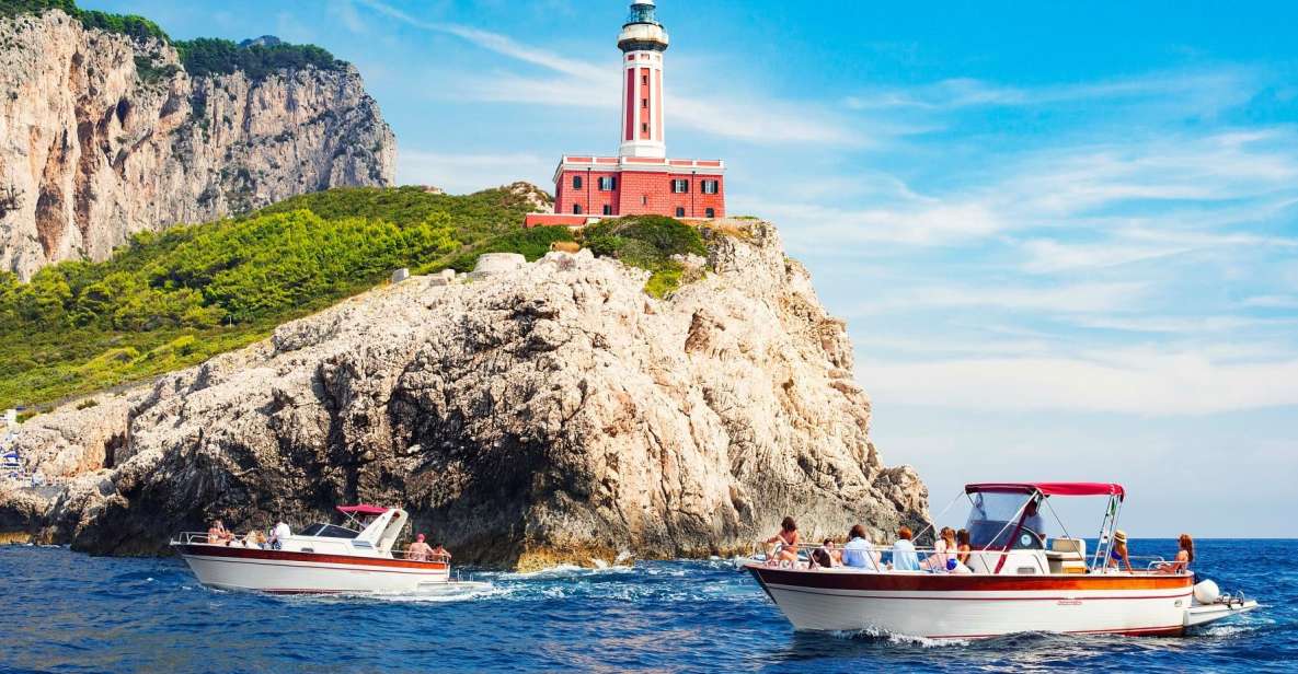 From Sorrento: Capri Island Boat Day Trip With Transfer - Key points