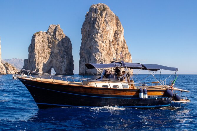 From Sorrento: Capri Small-Group Boat Tour with 4 Hours ashore - Blue Grotto Reality Check and Punta Carena on the Way Back