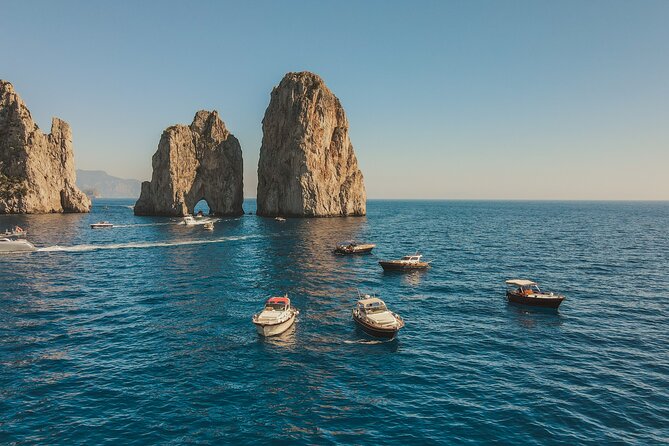 From Sorrento: Capri Small-Group Boat Tour with 4 Hours ashore - Sailing Out of Sorrento: Marina Grande to Roman-Era Views