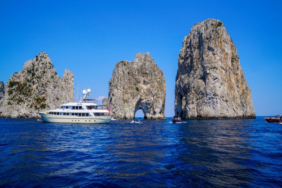 From Sorrento: Day Trip to Capri & Anacapri with Blue Grotto - Getting Back to Sorrento: Hydrofoil or Speedboat, Pack for Weather