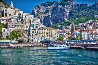 From Sorrento/Nerano:Amalfi Shared Tour (9:00am or 11:15am ) - The boat ride from Nerano: Li Galli, guide talk, and sea views